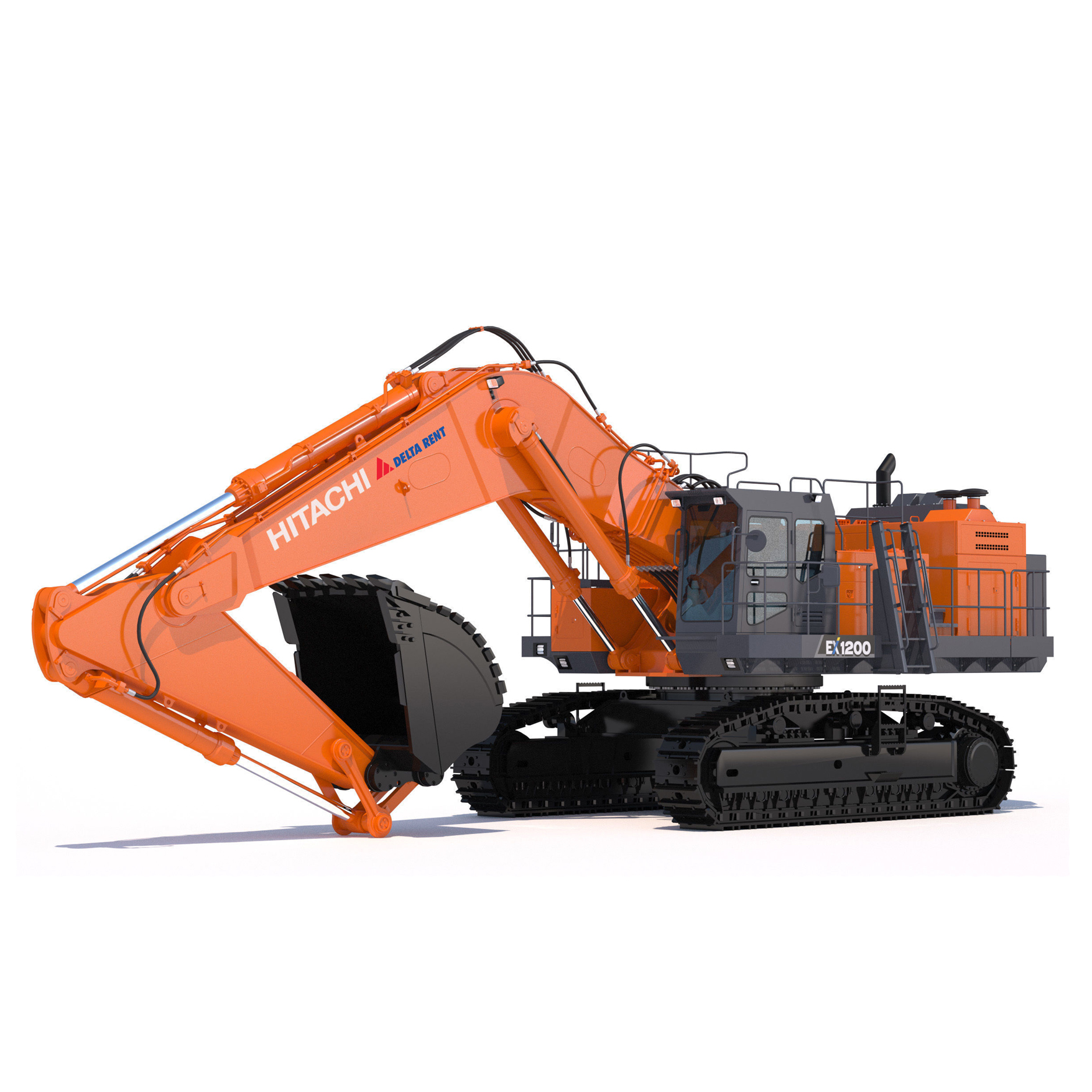 HITACHI EX1200 Excavator Delta Rent