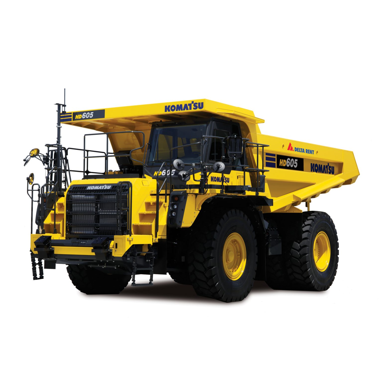 KOMATSU HD605 60t Rigid Dump Truck - Delta Rent