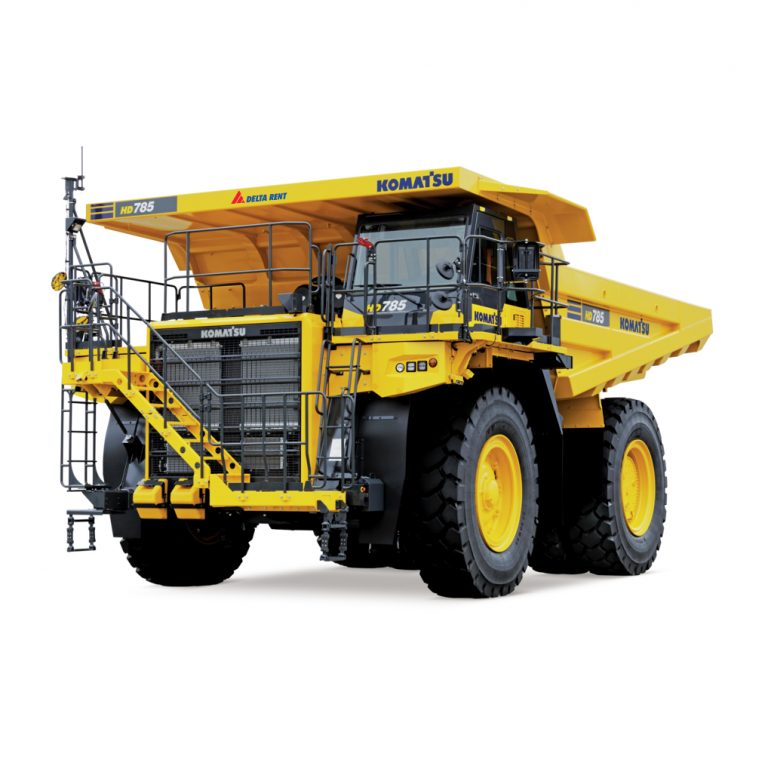 KOMATSU HD785 100t Rigid Dump Truck - Delta Rent